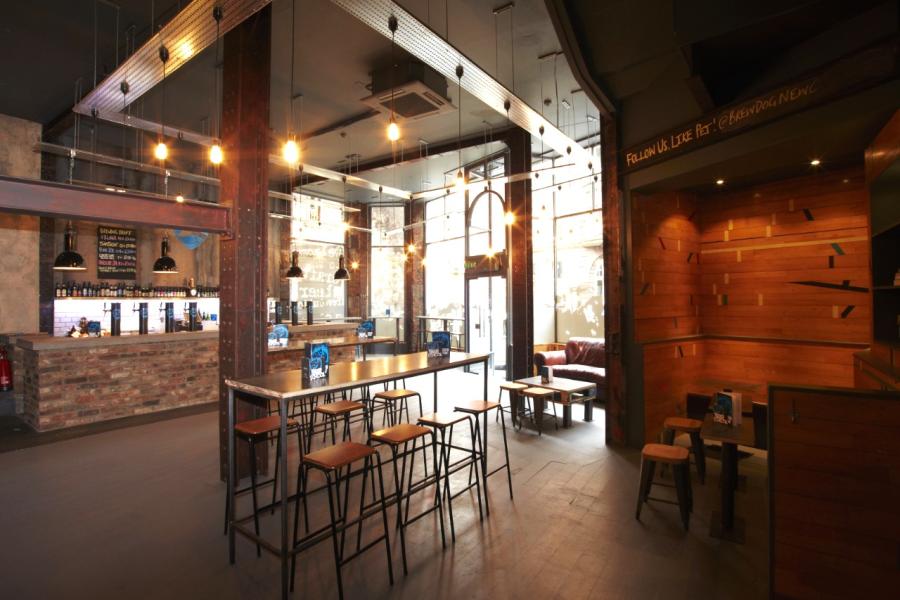 Mezzanine at BrewDog Newcastle in Newcastle City Centre