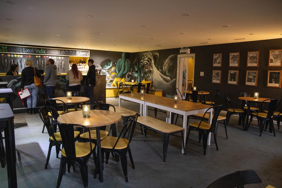 Basement Bar at GRUB in Cheetham Hill, Manchester