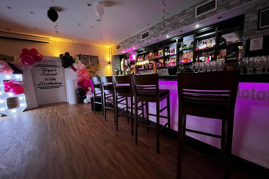 The Lounge Bar at Totos by the River in Redcliffe, Bristol